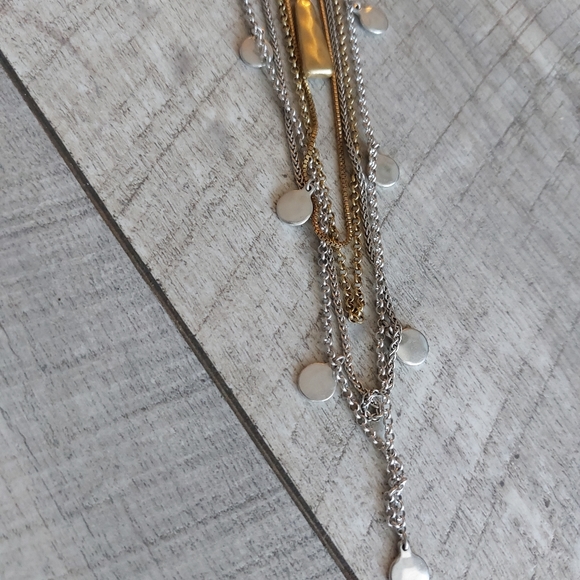 2/$50 Lucky Brand S18 TT Layer Necklace 💜 - Picture 5 of 15